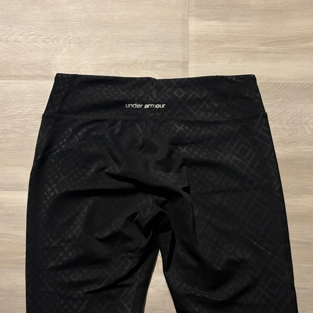 Under Armour Kids Charcoal Patterned Leggings
